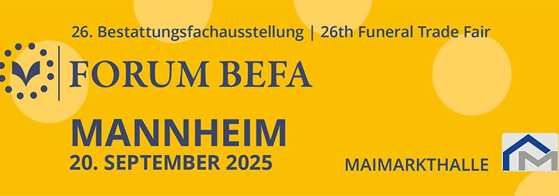RuheForst auf der Fachmesse „FORUM BEFA“ Mannheim
